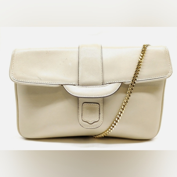 Celine Beige shoulder leather bag - Picture 1 of 12
